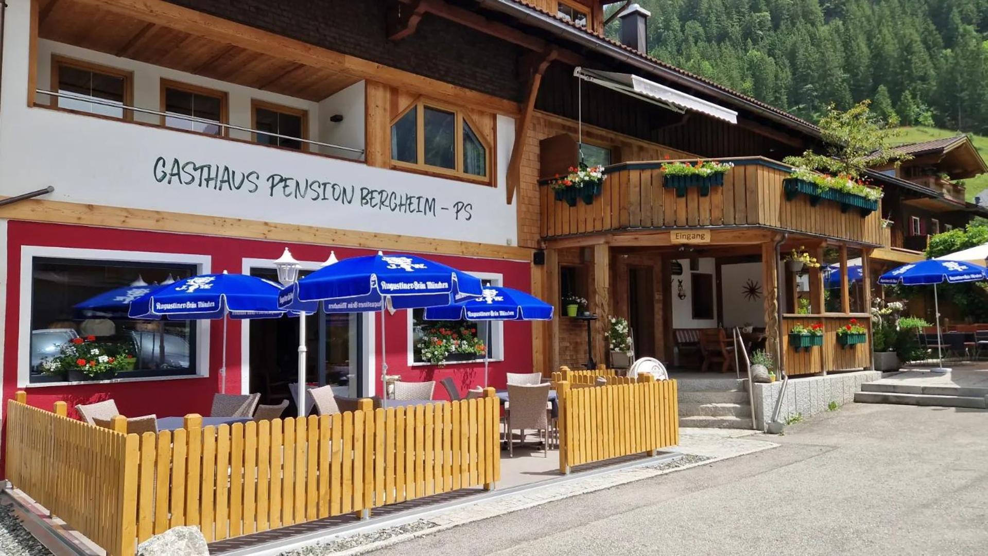 Pension Bergheim Tannheim Exterior photo